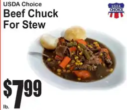 SuperFresh USDA Choice Beef Chuck For Stew offer