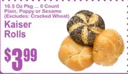 SuperFresh Kaiser Rolls offer