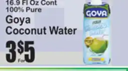SuperFresh Goya Coconut Water offer