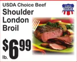 SuperFresh USDA Choice Beef Shoulder London Broil offer