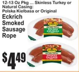 SuperFresh Eckrich Smoked Sausage Rope offer