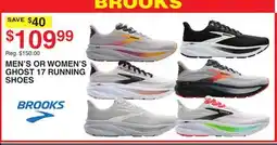 Dunham's Sports MEN'S OR WOMEN'S GHOST 17 RUNNING SHOES offer
