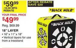 Dunham's Sports BLACK HOLE 18 LAYER offer