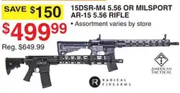 Dunham's Sports 15DSR-M4 5.56 OR MILSPORT AR-15 5.56 RIFLE offer