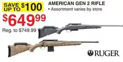 Dunham's Sports AMERICAN GEN 2 RIFLE offer