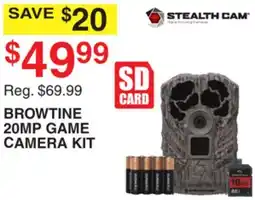 Dunham's Sports BROWTINE 20MP GAME CAMERA KIT offer