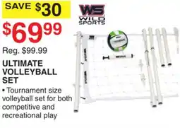 Dunham's Sports WILD SPORTS ULTIMATE VOLLEYBALL SET offer