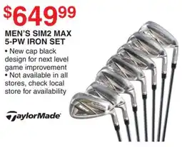 Dunham's Sports MEN'S SIM2 MAX 5-PW IRON SET offer