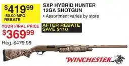 Dunham's Sports WINCHESTER SXP HYBRID HUNTER 12GA SHOTGUN offer