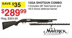 Dunham's Sports 12GA SHOTGUN COMBO offer