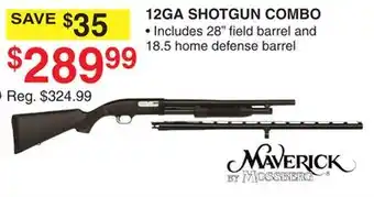 Dunham's Sports 12GA SHOTGUN COMBO offer