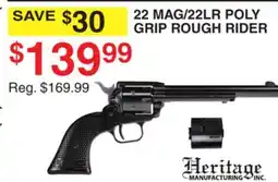 Dunham's Sports 22 MAG/22LR POLY GRIP ROUGH RIDER offer