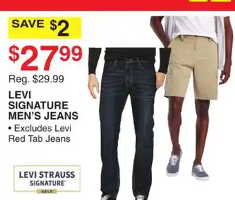 Dunham's Sports LEVI SIGNATURE MEN'S JEANS offer