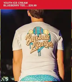 Dunham's Sports YOUTH ICE CREAM BLUEBERRY TEE offer