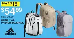 Dunham's Sports ADIDAS PRIME 7 OR PHENOM BACKPACK offer
