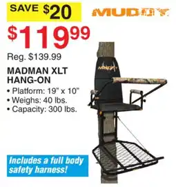 Dunham's Sports MADMAN XLT HANG-ON offer