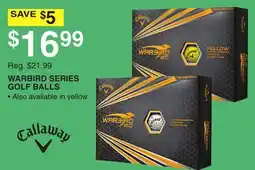 Dunham's Sports CALLAWAY WARBIRD SERIES GOLF BALLS offer
