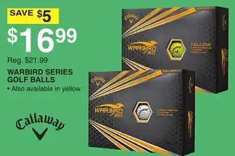 Dunham's Sports CALLAWAY WARBIRD SERIES GOLF BALLS offer