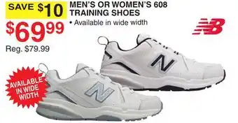 Dunham's Sports MEN'S OR WOMEN'S 608 TRAINING SHOES offer