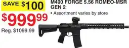 Dunham's Sports M400 FORGE 5.56 ROMEO-MSR GEN 2 offer