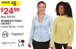 Dunham's Sports YOGALUX WOMEN'S YOGA JACKET offer