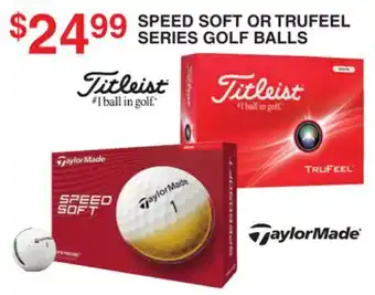 Dunham's Sports SPEED SOFT OR TRUFEEL SERIES GOLF BALLS offer
