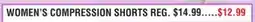 Dunham's Sports WOMEN'S COMPRESSION SHORTS offer