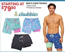 Dunham's Sports CHUBBIES MEN'S SWIM TRUNKS offer