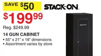 Dunham's Sports STACK-ON 14 GUN CABINET offer