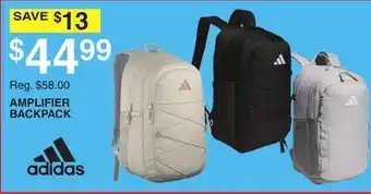 Dunham's Sports ADIDAS AMPLIFIER BACKPACK offer