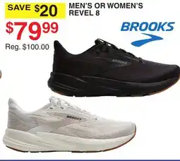 Dunham's Sports BROOKS MEN'S OR WOMEN'S REVEL 8 offer
