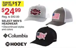 Dunham's Sports SELECT MEN'S HEADWEAR offer