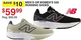 Dunham's Sports NEW BALANCE MEN'S OR WOMEN'S 520 RUNNING SHOES offer