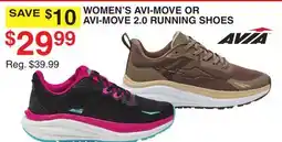 Dunham's Sports WOMEN'S AVI-MOVE OR AVI-MOVE 2.0 RUNNING SHOES offer