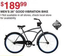 Dunham's Sports HUFFY MEN'S 26 GOOD VIBRATION BIKE offer