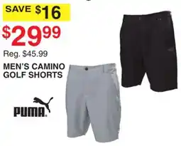 Dunham's Sports PUMA MEN'S CAMINO GOLF SHORTS offer