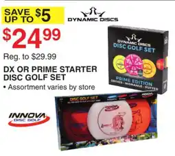 Dunham's Sports DX OR PRIME STARTER DISC GOLF SET offer