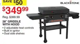 Dunham's Sports BLACKSTONE 28 GRIDDLE WITH HOOD offer
