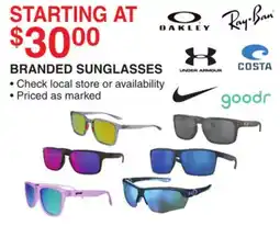 Dunham's Sports BRANDED SUNGLASSES offer