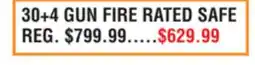 Dunham's Sports 30+4 GUN FIRE RATED SAFE offer