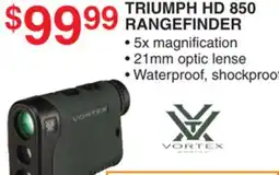 Dunham's Sports VORTEX TRIUMPH HD 850 RANGEFINDER offer