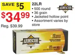 Dunham's Sports ARMSCOR 22LR offer