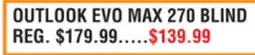 Dunham's Sports OUTLOOK EVO MAX 270 BLIND offer