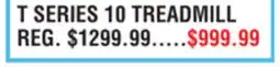 Dunham's Sports NORDICTRACK T SERIES 10 TREADMILL offer