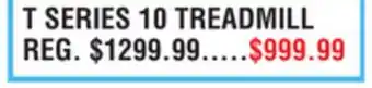 Dunham's Sports NORDICTRACK T SERIES 10 TREADMILL offer
