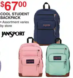 Dunham's Sports JANSPORT COOL STUDENT BACKPACK offer