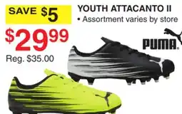 Dunham's Sports PUMA YOUTH ATTACANTO II offer