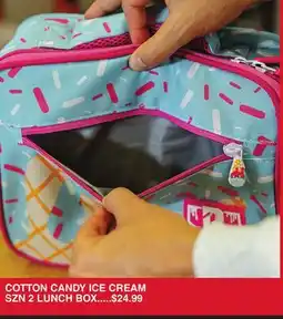 Dunham's Sports COTTON CANDY ICE CREAM SZN 2 LUNCH BOX offer