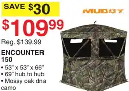 Dunham's Sports MUDDY ENCOUNTER 150 offer