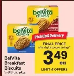 Safeway belVita Breakfast Biscuits offer